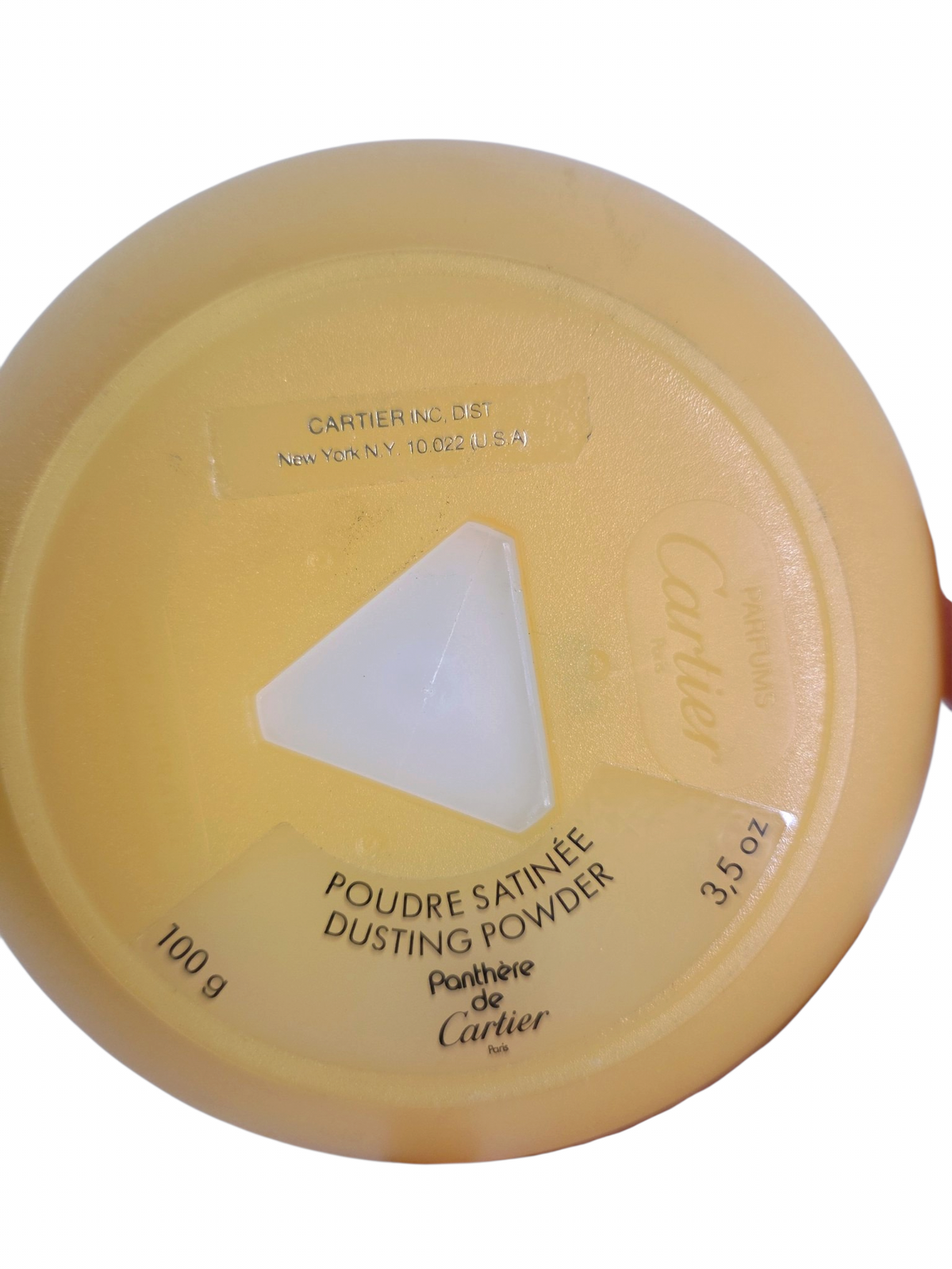 Oddly Darling Vintage 1980s Panthère de Cartier dusting powder, alternate view