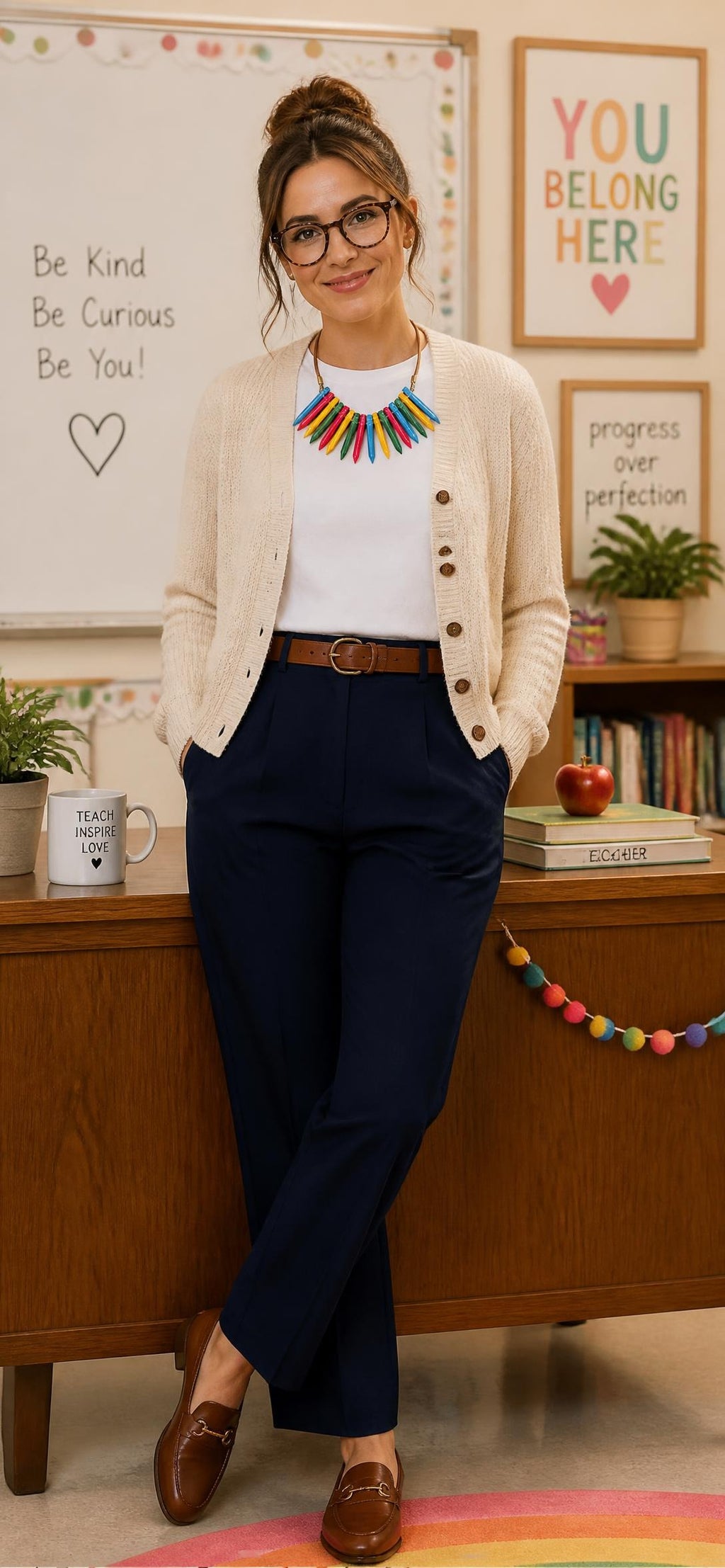 Oddly Darling Vintage 1980s novelty crayon necklace